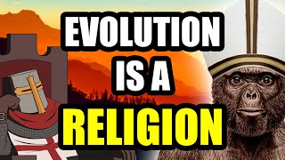 Evolution is a RELIGION According to Theist MORON