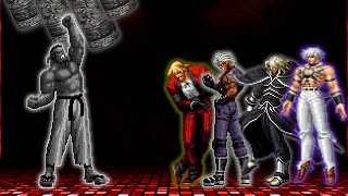 KOF Mugen Stone Dai mon vs Super Boss Team