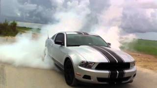 2011 V6 Mustang Burnout