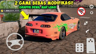 Map Luas & Bodykit🔥 2 Game Mobil Balap Full Modifikasi Bebas Pilih Mobil Offline Open World