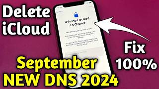 UPDATE APPLE DNS DELETE ICLOUD 2024! Remove icloud Lock iPhone locked to Owner Forgot Apple ID DONE✅