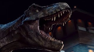 Scene Edit | Jurassic World - T. rex vs Indominus rex