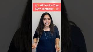 Outfits to wear on a 50th birthday | birthday outfit inspo for 50 years old woman #birthdayoutfits