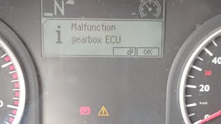 Malfunction gearbox ECU T65 41.400