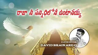 రాజా నీ సన్నిధిలోనే ఉంటానయ్య - Flute Cover By David Brainard G