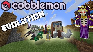 I Evolved my ENTIRE PARTY in Cobblemon Minecraft