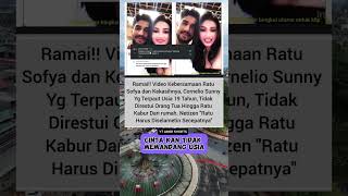 Ramai!video kebersamaan ratu sofya dan kekasihnya cornelio yg terpaut usia 19 tahun#ratusofya