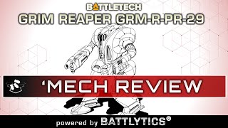 Grim Reaper GRM-R-PR29: Battlytics | Classic BattleTech Mech Review | Clan Invasion | DFA Wargaming