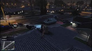 GTAO Making A Tank Spammer Rage Quit