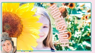 Sunflower Photoshoot With Ellie