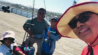 A Beautiful Day To Catch Fish 🐟 In San Clemente Pier