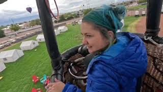 Up, Up, & Away in a Hot Air Balloon! It was amazing!  (hosted)