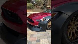 Installing wide body on a mustang GT