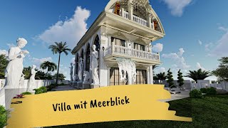 Neubauvilla mit Meerblick in Alanya, Kargıcak / Villa in Kargıcak / Immobilien in Alanya