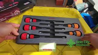 Vessel Ratcheting Ball Grip Screwdrivers (directors cut)