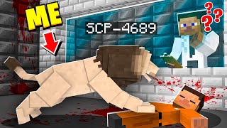 I Became SCP-4689 "The Lion" in MINECRAFT! - Minecraft Trolling Video