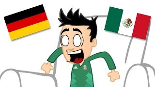 Cosas que te sucedieron al ver México VS Alemania ⚽