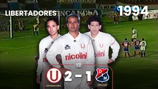 Universitario 2-1 DIM (col) | Año 1994 | Partido completo | Copa Libertadores ⚽🎞