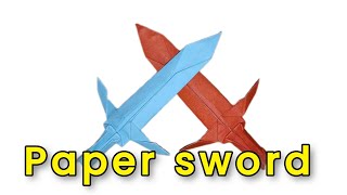 Paper sword - Easy Origami Tutorial