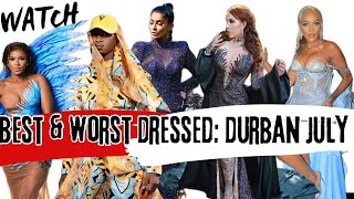 Best and Worst Dressed At The Durban July 2024