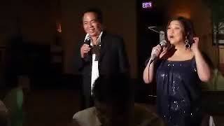 chairman bayani sings w/ Marissa Sanchez