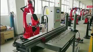 20kg robot laser cutting with 1500W laser cutting workstation