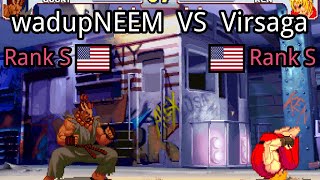 Street Fighter III: 3rd Strike: wadupNEEM (US, Rank S)  vs Virsaga (US, Rank S)