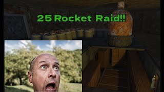 Trident survival Big raid with 25 rockets and 5 c4 !