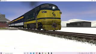 Trainz A New Era Chesapeake & Ohio Train #41 The George Washington Departs