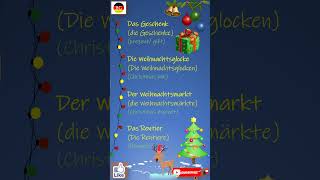 weihnachten | German Vocabulary | Christmas | A1 |  A2