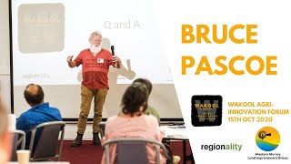 A highlight from the WMLIG Wakool Agri-Innovation Forum: Bruce Pascoe on what gets him out of bed.