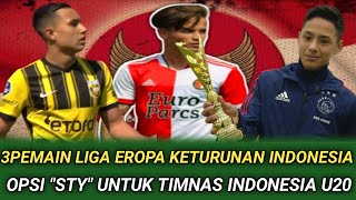 SHINTAEYONG GEMBIRA!! 3pemain Eropa keturunan Indonesia jadi opsi shintaeyong untuk Timnas Indonesia