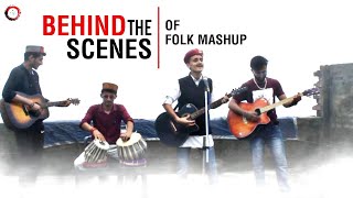 Behind The Scenes of - " folk melodies mashup " || Shooting time masti 😋