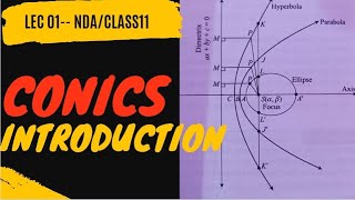 Introduction to conics||Lec-01||class11/Nda