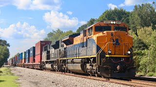 [NS heritage, Amtrak PTC Train!] CSX/NS/Amtrak Action in Petersburg VA 9-3-18