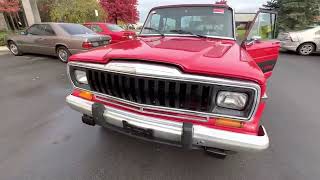 1981 Jeep Cherokee Chief - Inspection