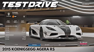 TDU Solar Crown | 2015 Koenigsegg Agera RS Gameplay | Test Drive Unlimited SC | TDU3