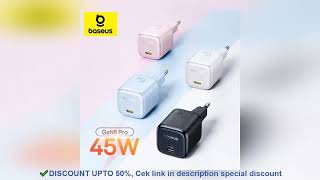 ?New Sale?Baseus Picogo 45W PD Charger For iPhone 16 Pro Max GaN Charg Review