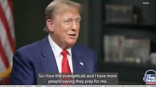 Trump Has A Guy Who Does The Praying For Him