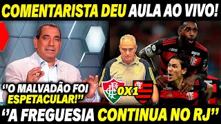 ''A FREGUESIA CONTINUA NO RIO!'' COMENTARISTAS RASGOU ELOGIOS AO MENGÃO! | FLUMINENSE 0X1 FLAMENGO