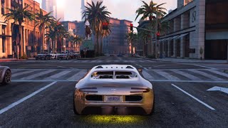 GRAND THEFT AUTO 5 PS4 - Driving [Free Roam Gameplay]