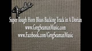 Blues Backing Track in A Dorian