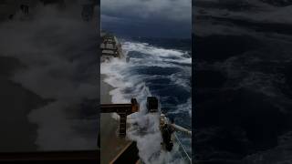 The wind and wave in the Drake Strait #shipping #shorts