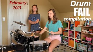 Drum FAIL compilation February 2021 | RockStar FAIL