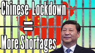 More Shortages Coming. Lockdown in China. Prepare Now! Food Shortages Continue. SHTF is Coming.