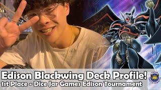 1ST PLACE BLACKWING ROOFTOP DECK PROFILE! Dice Jar Games Edison Tournament