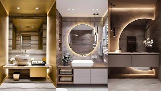 +100 BATHROOM MIRROR DESIGN IDEAS 2024 - MODERN BATHROOM DECOR USING MIRRORS - WALL MIRRORS DESIGNS