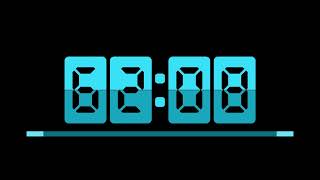 71 minutes Countdown Timer flip clock