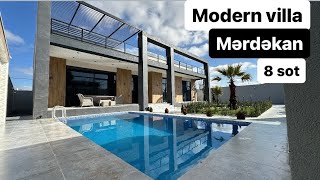 Yeni Modern Villa Merdekanda! 8 sotda! Zeng Edin! Endirim Olunacag! #satılır #bağevi #villa