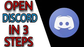 How to open discord